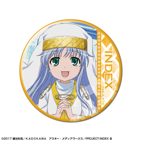 『とある魔術の禁書目録III』缶バッジ デザイン02(インデックス/B)【202503再販】